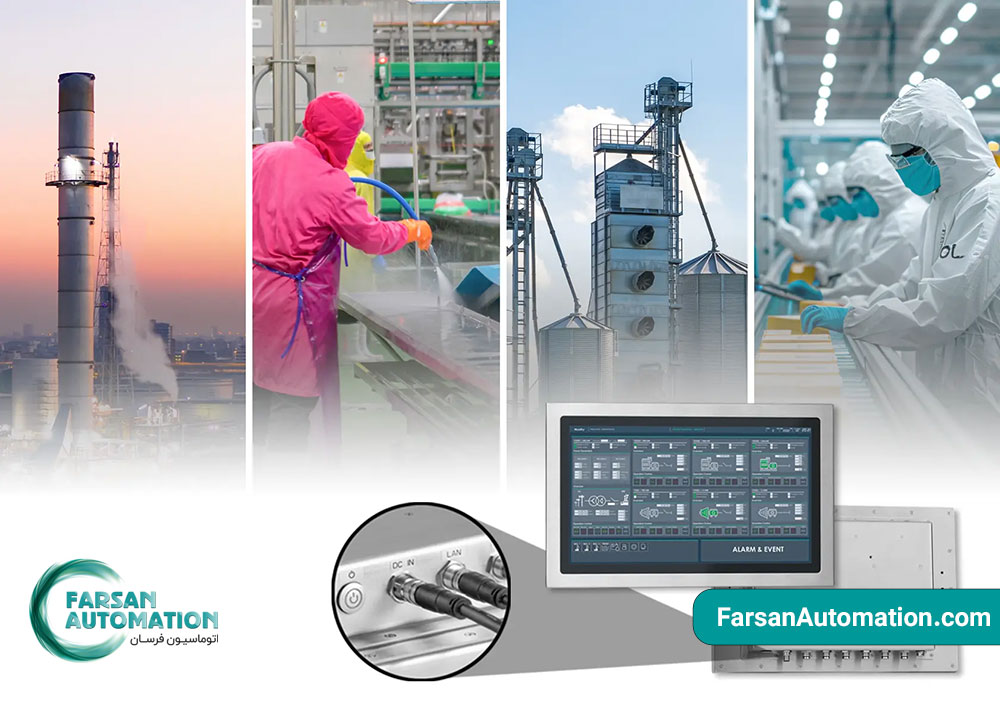 افزایش طول عمر پنلهای HMI زیمنس در محیطهای صنعتی سخت و پر گردوغبار